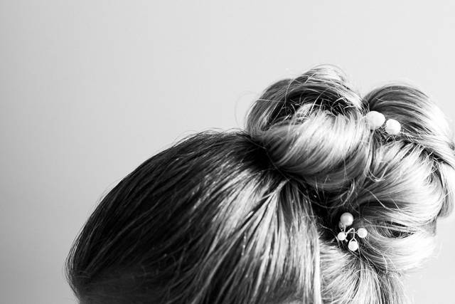 Chignon couture mariée
