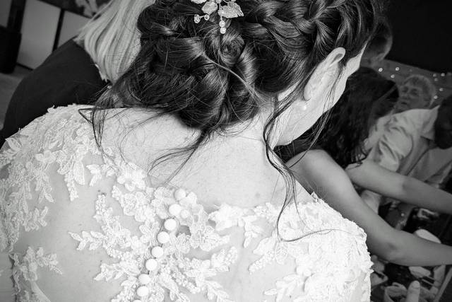 Chignon bohème