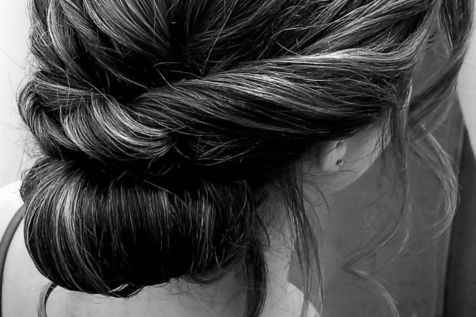 Chignon romantique