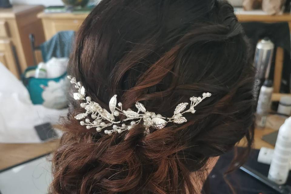 Chignon bohème