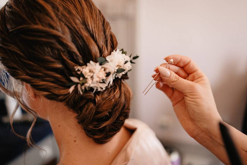 Chignon mariée