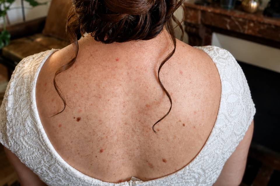 Chignon bohème