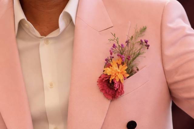 Boutonnière marié