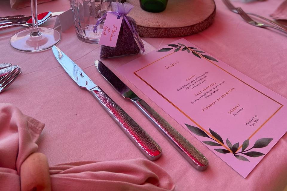 Décoration de table