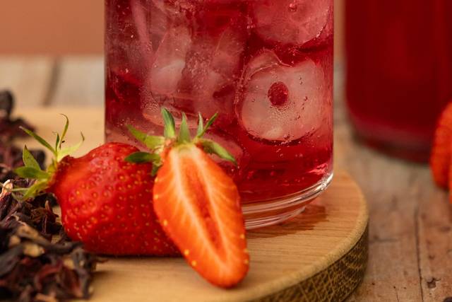 Limonade Fraise & Hibiscus