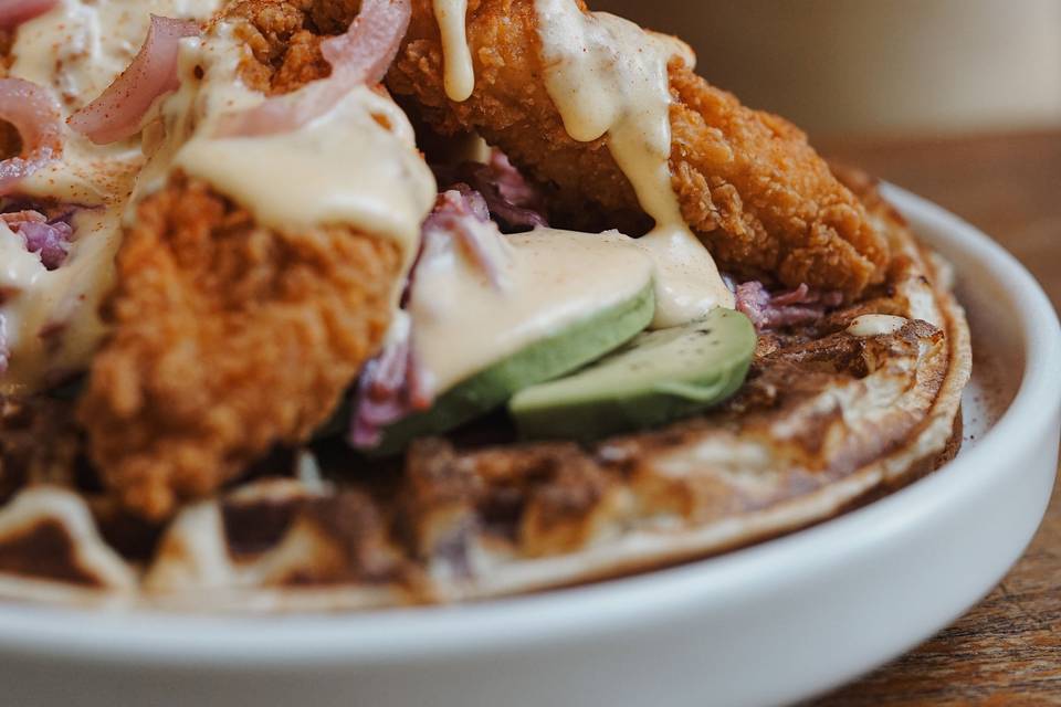 Chicken waffle