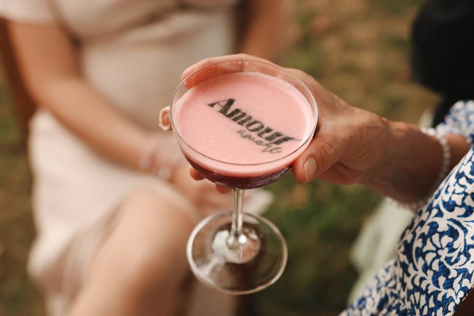 Mariage à Annecy : bar mobile