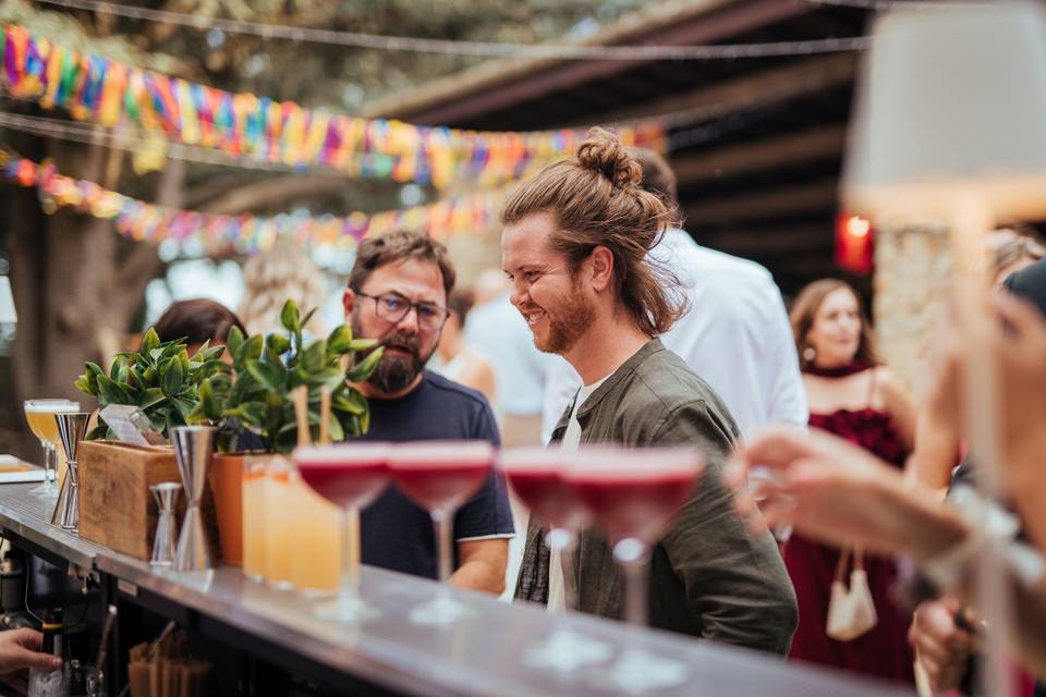 Vin d’honneur avec bar à cockt