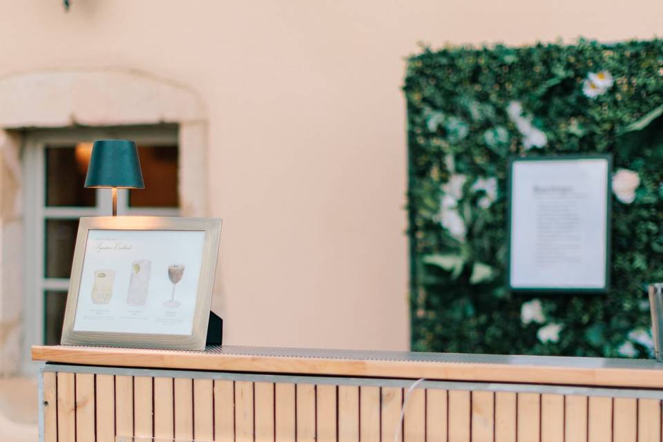 Barman à domicile pour mariage