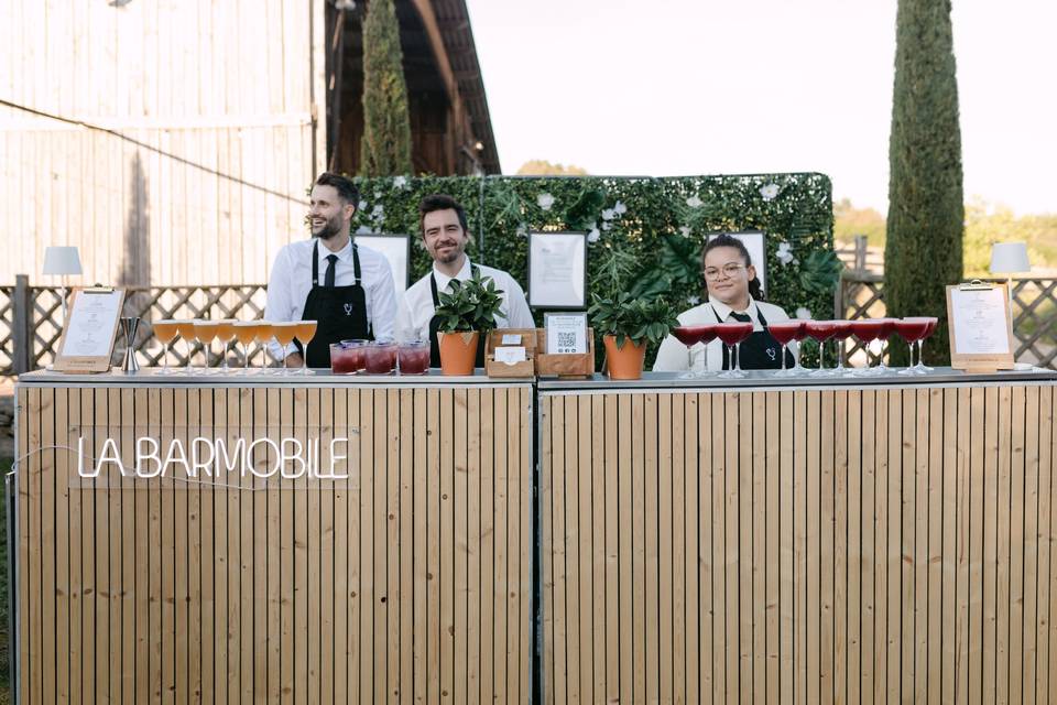Barman à domicile pour mariage