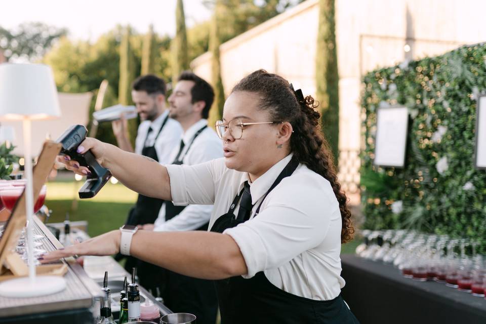 Barman à domicile pour mariage