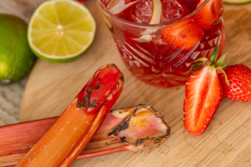 Negroni Fraise & Hibiscus