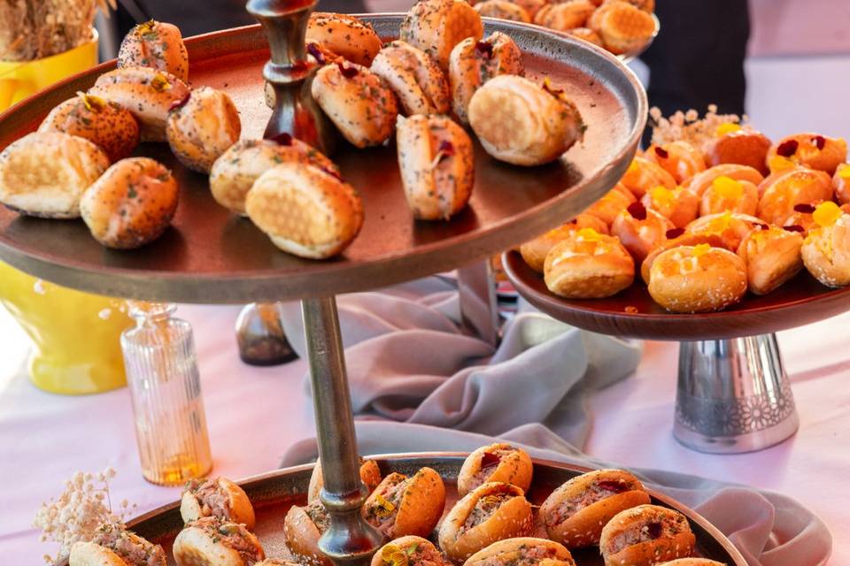 Étagère amuse-bouches