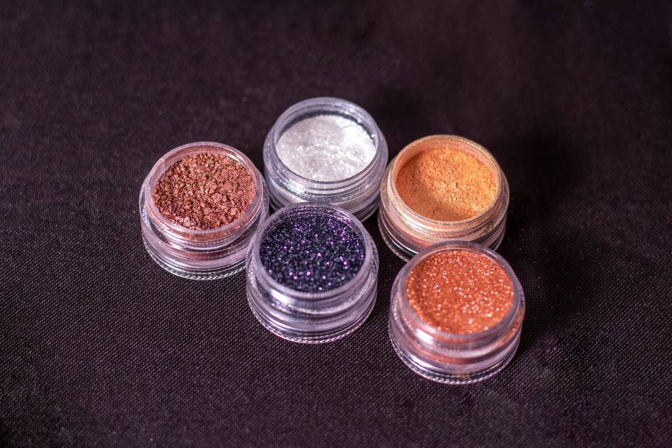 Pots à paillettes