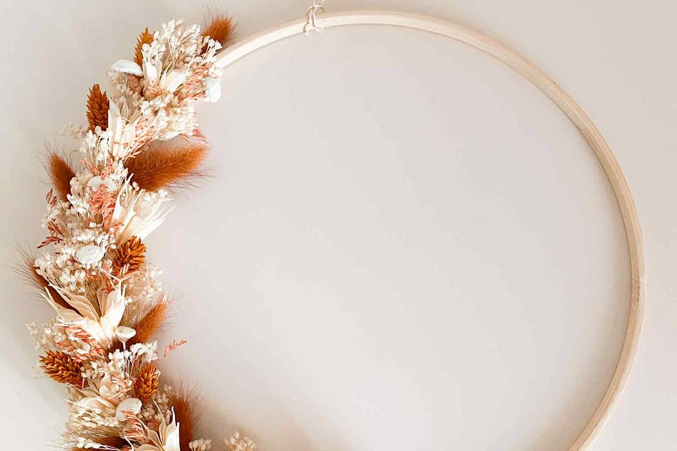 Couronne de fleurs