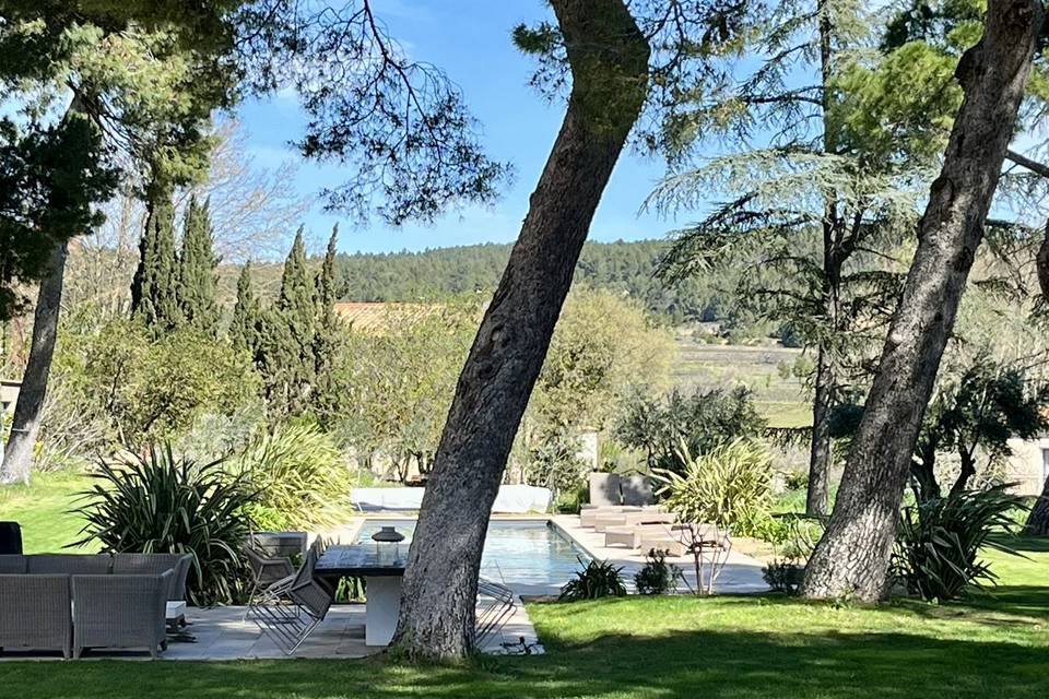 Jardin avec Piscine