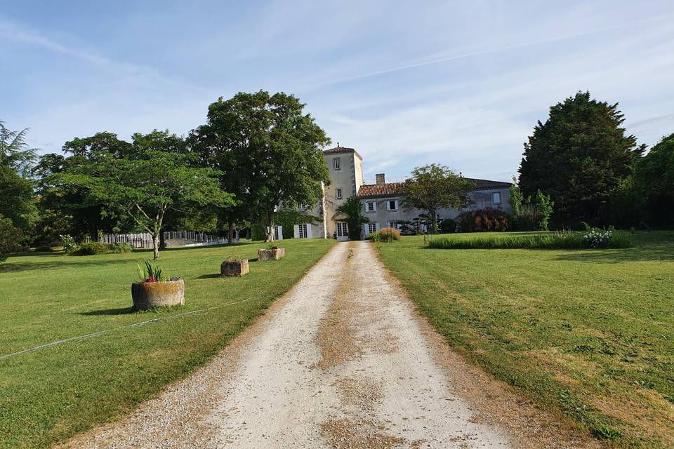 Entrée du domaine