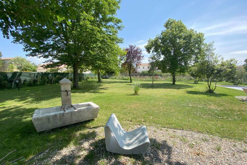 Grand jardin