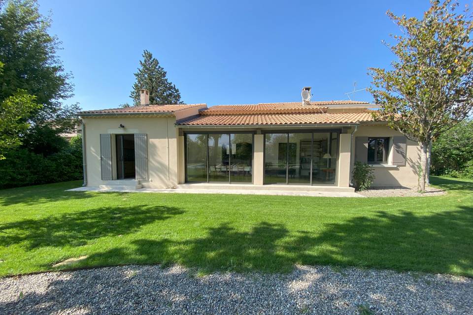 La maison sans les tentes