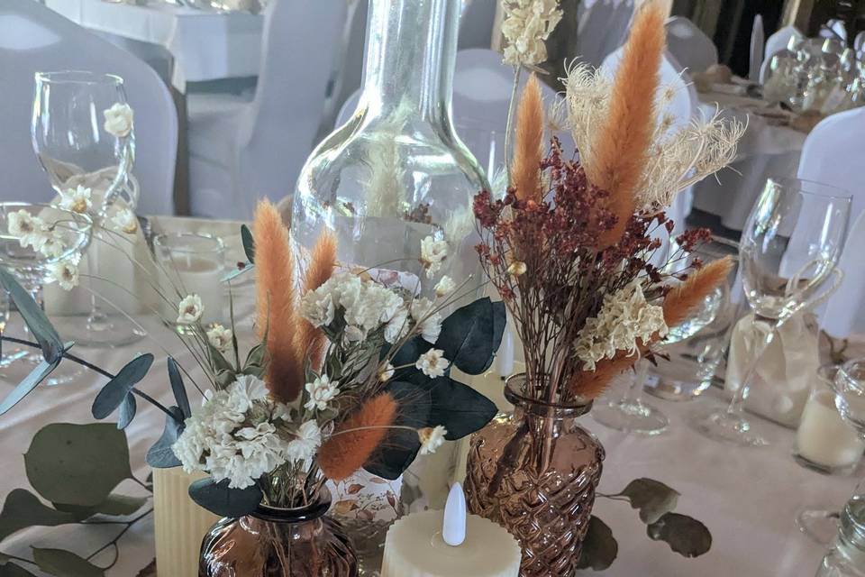 Fleurs séchées