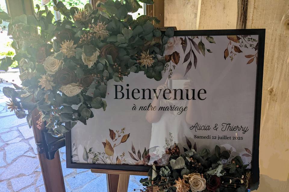 Compositions fleurs séchées