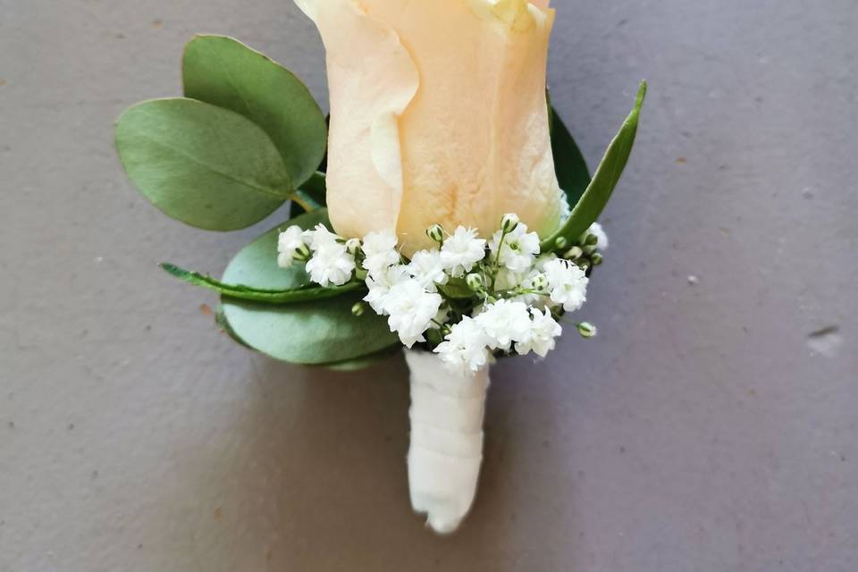 Boutonnière marié