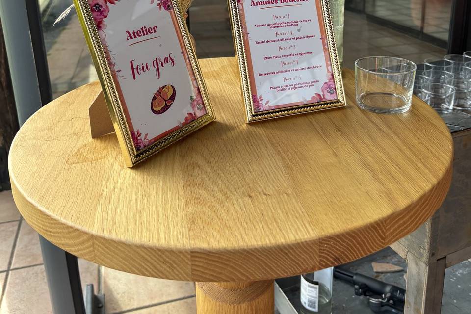 Verre d'accueil