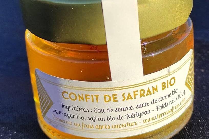 Confit de safran bio