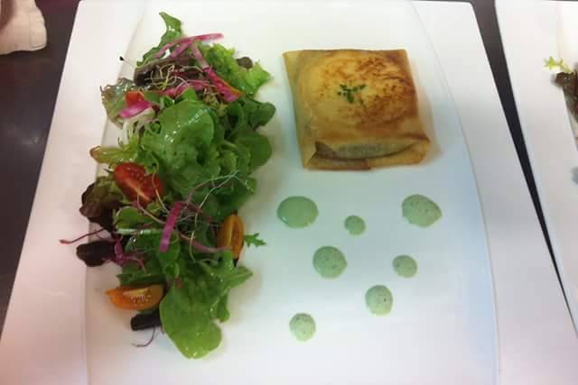 Croustillant  de chevre