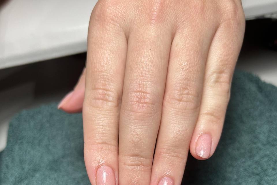 Semi-permanent pailleté