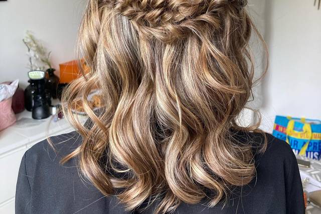 Boho Wedding Hairstyle