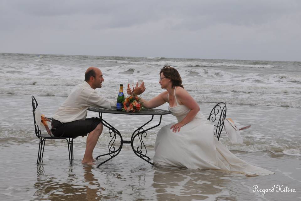 Trash the dress romantique