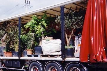 Logistique transport location de plantes