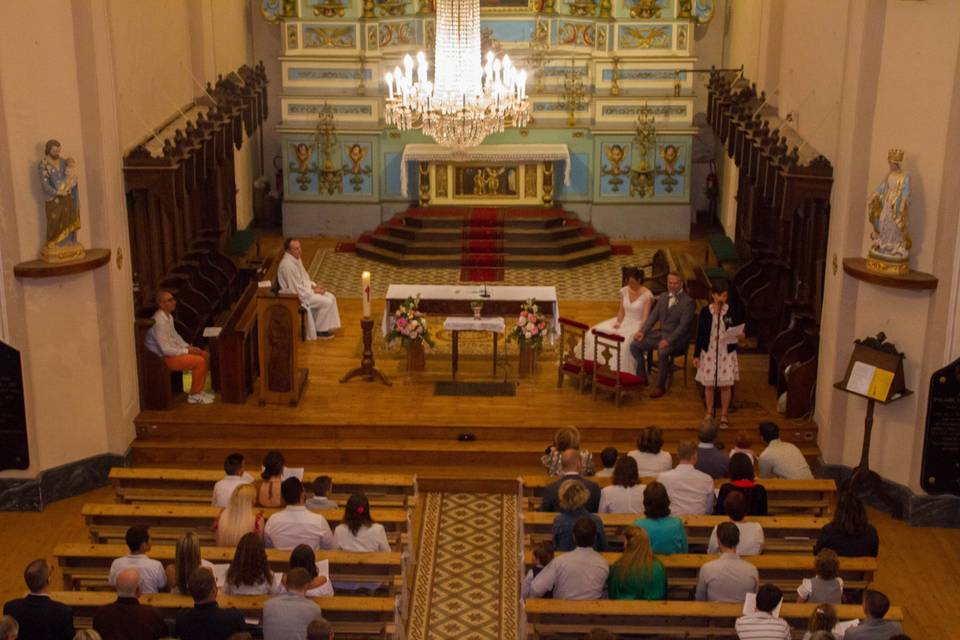 Mariage à l'église