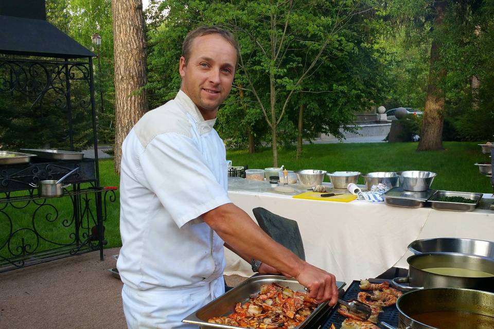 Barbecue géante