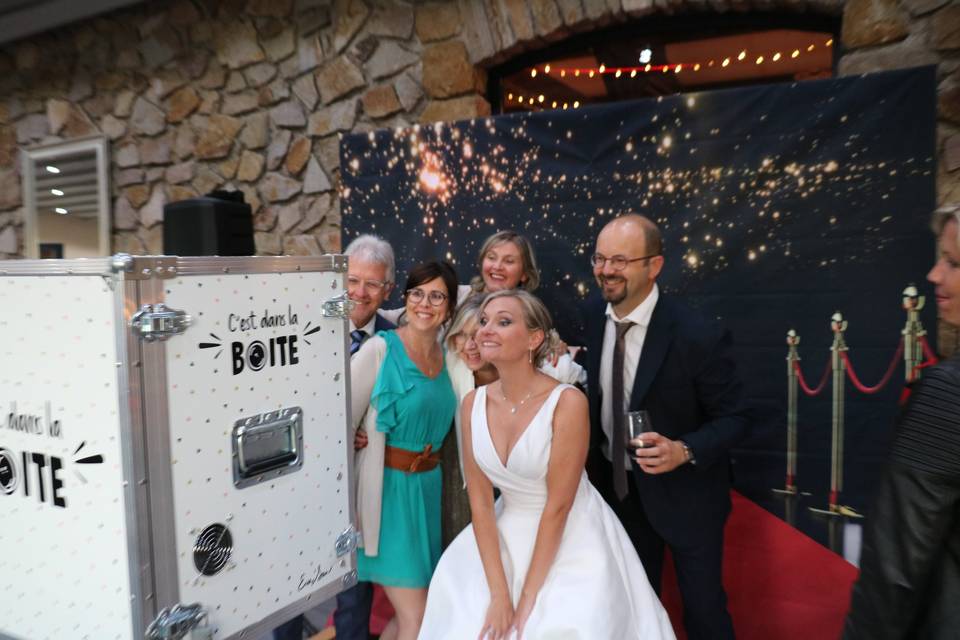 Photobooth en option