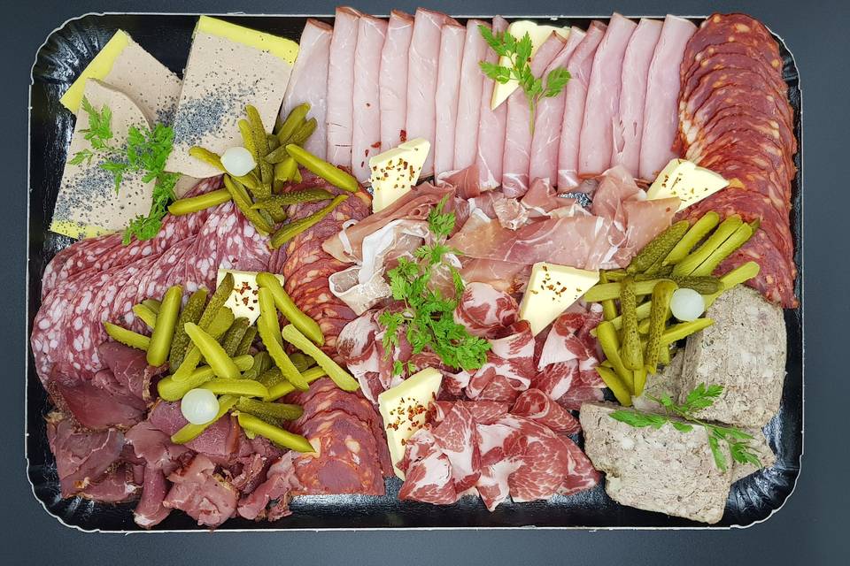 Plateau de charcuterie