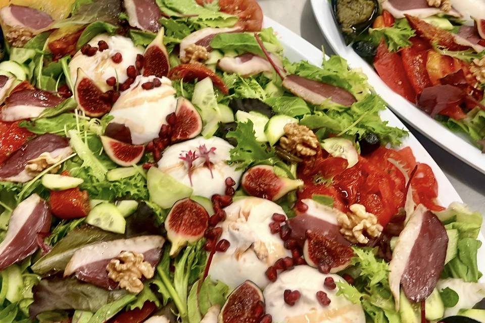 Salade de burrata