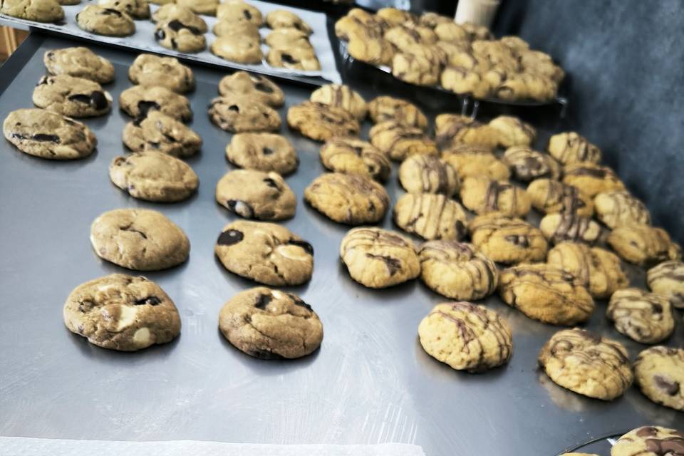 Minis cookies différents