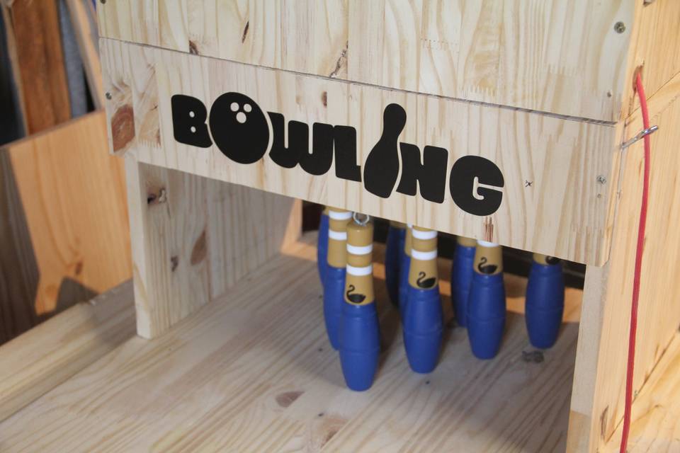 Bowling en bois