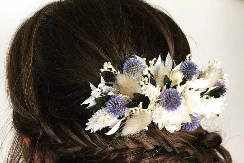 Chignon bohème