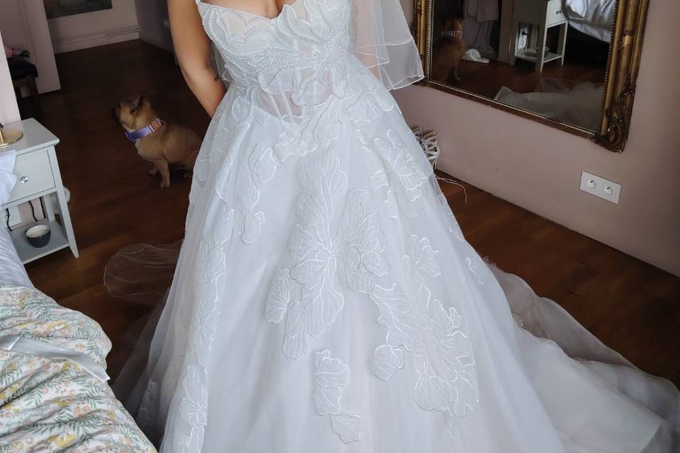 Maquillage coiffure mariée