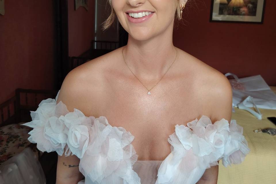 Maquillage coiffure mariée