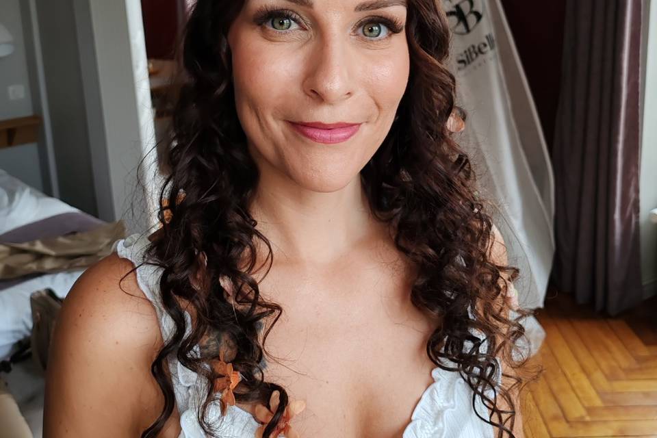 Maquillage coiffure mariée