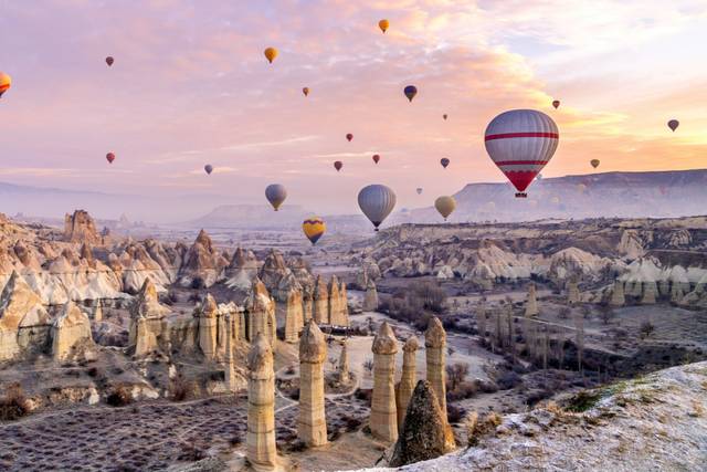 Voyage de noce Cappadocia