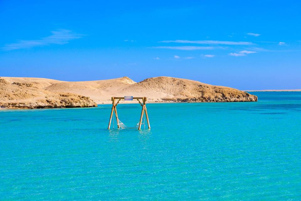 Voyage de noces en Égypte mer