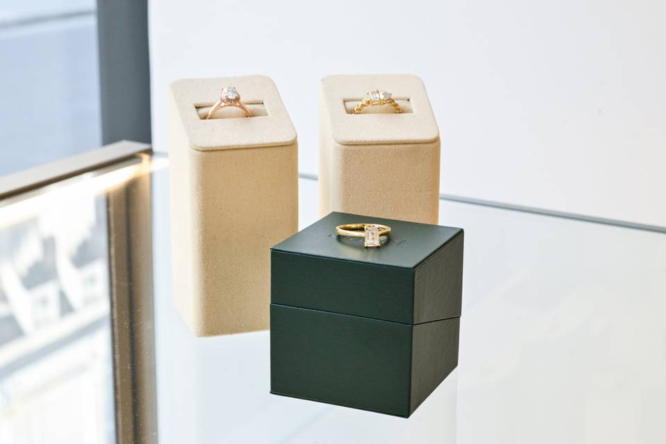 Detail_Boîte à Bijoux Verte