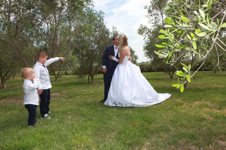 Deux couples d'amoureux