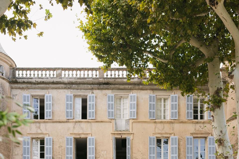 Provence wedding ceremony