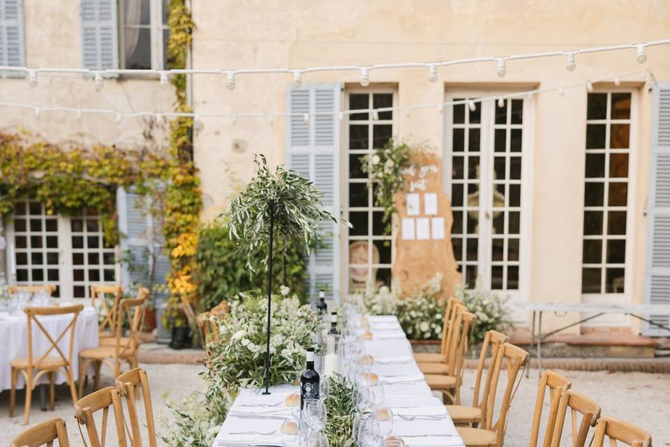 Provence Head Table